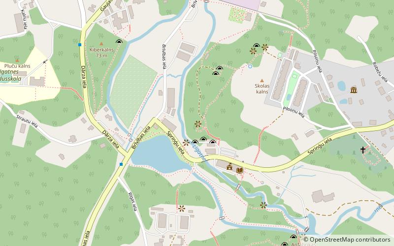 Līgatne location map