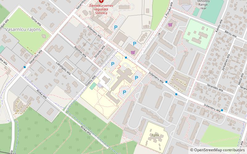 Ventspils Augstskola location map