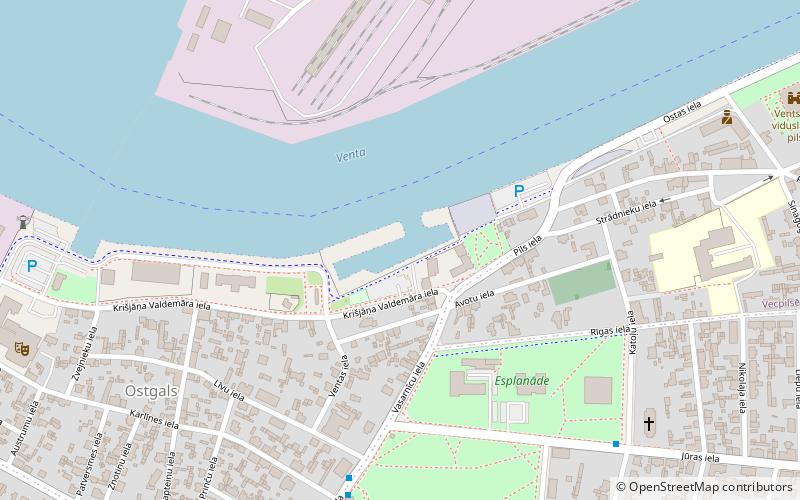 veca zvejas osta ventspils location map