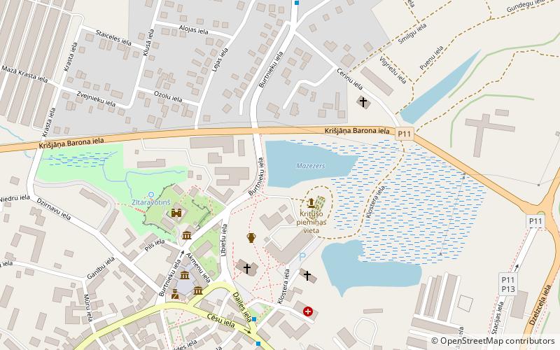 okreg limbazi location map