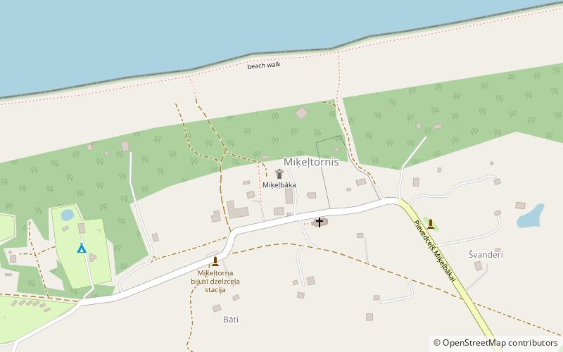 Phare de Miķeļtornis location map