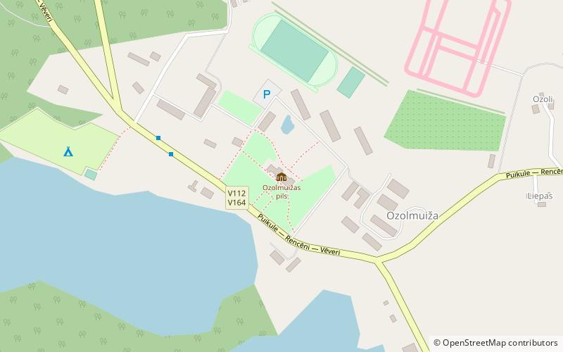 Ozolmuiža Manor location map