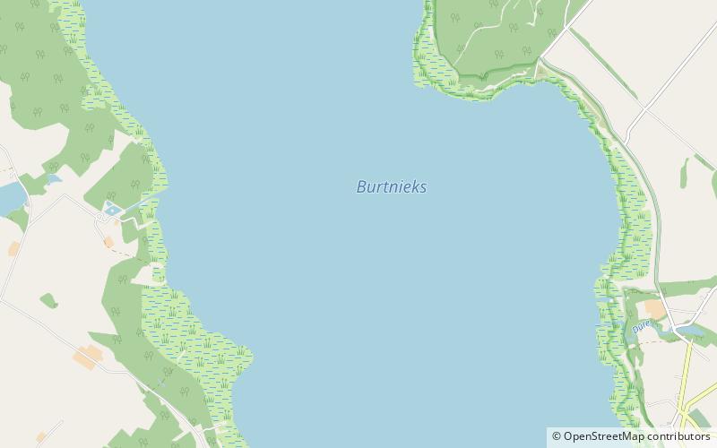 Lake Burtnieks location map