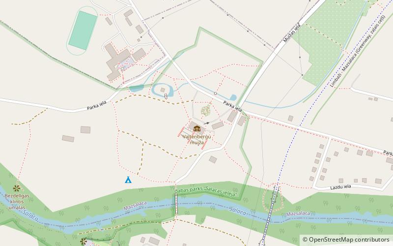 Mazsalaca Manor location map
