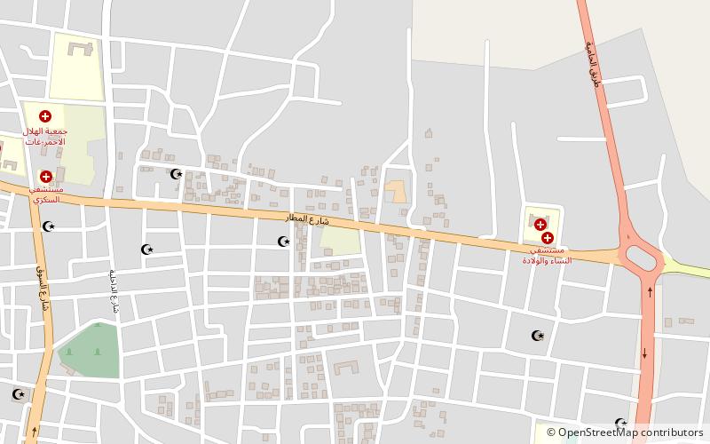 Kufra-Oasen location map