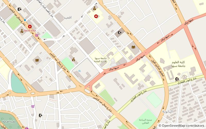 sabha university location map