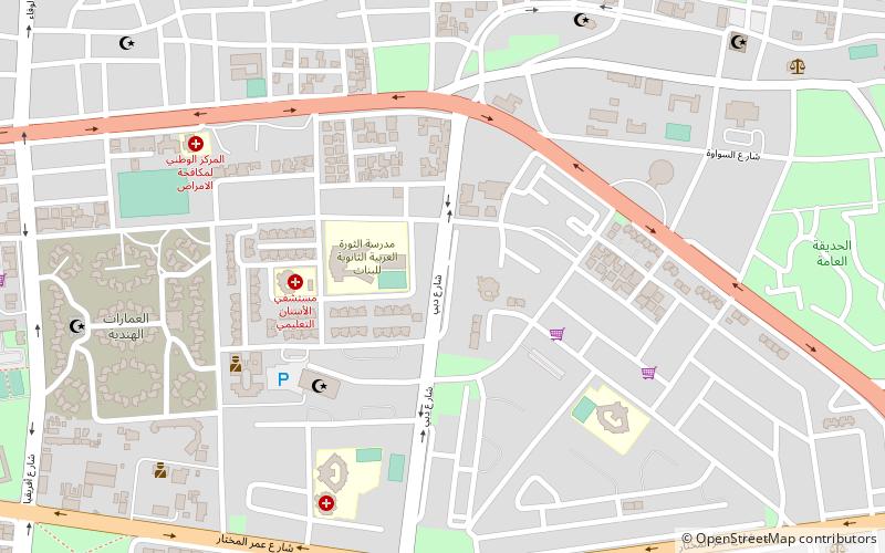 dubai street syrte location map