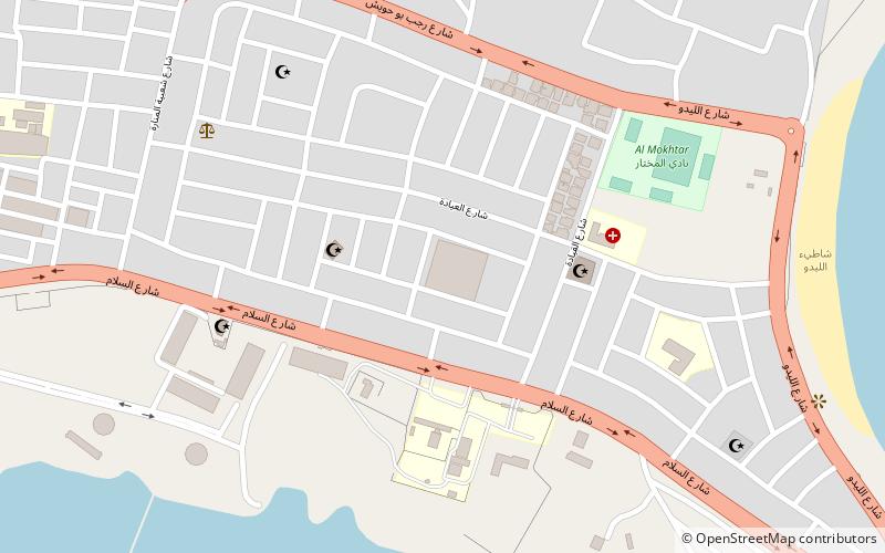 ali bin abi talib mosque tobruk location map