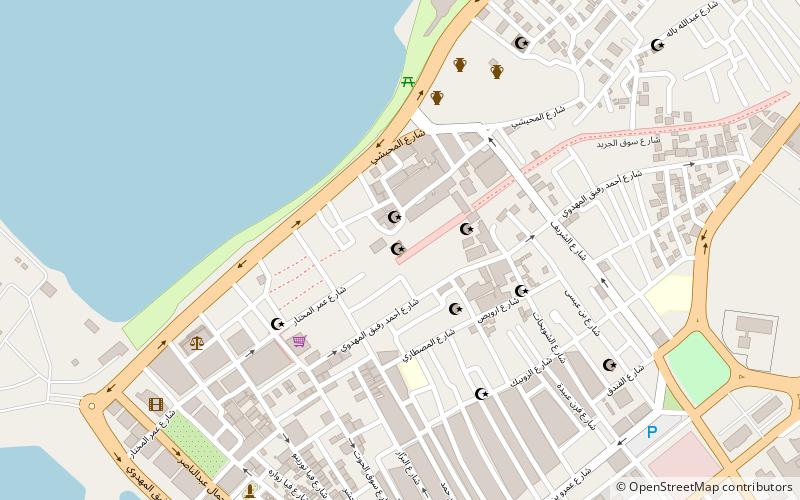Atiq Mosque location map