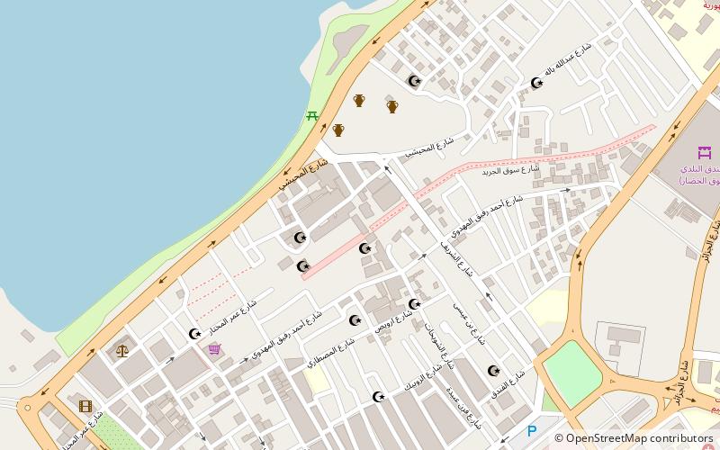 Benghazi Municipal Hall location map