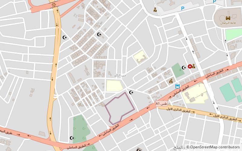 hy alkaw al bajda location map