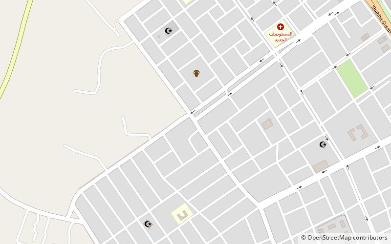 alsjl almdny shahhat location map