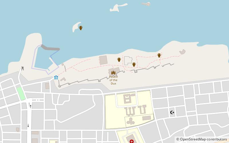 Palace of the Dux location map