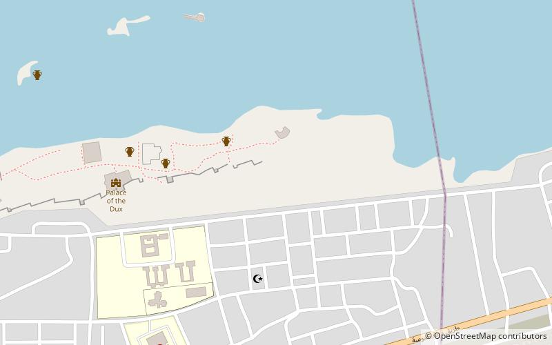East Necropolis location map