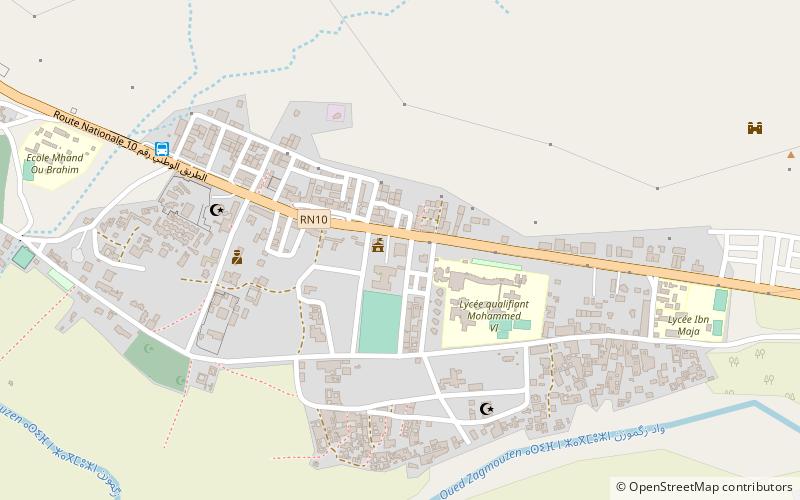 Taliouine location map