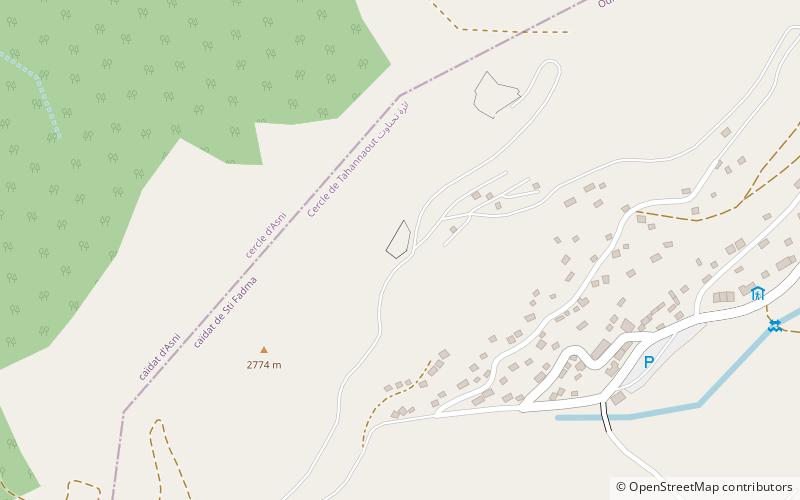 observatoire de loukaimeden oukaimden location map