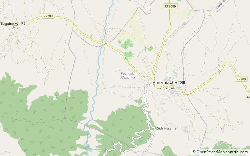 Amizmiz location map