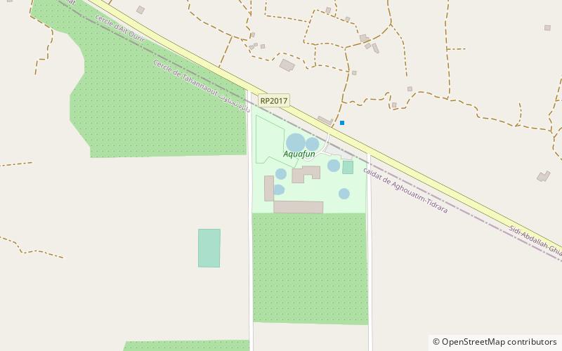 Aquafun location map