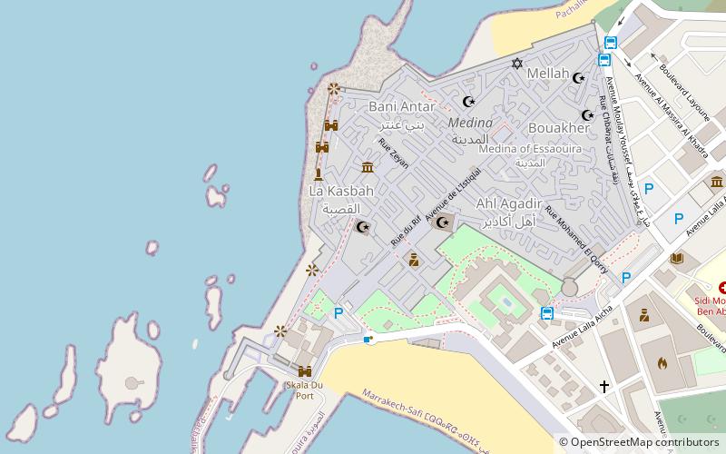 la kasbah essaouira location map