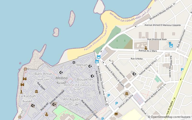 Bab Doukkala, Essaouira location map