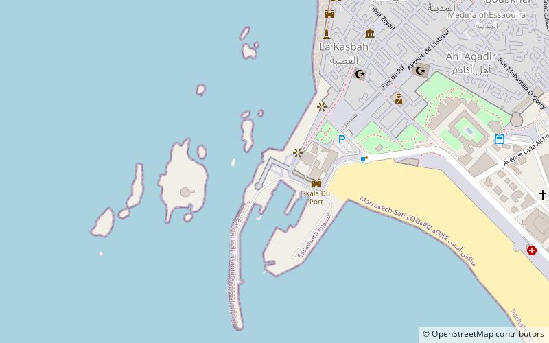 skala du port essaouira location map