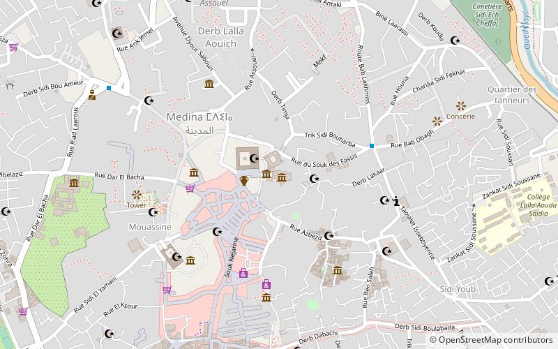 Marrakech Museum location map