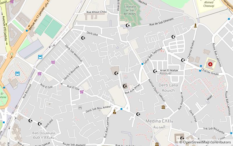 Zawiya of Sidi Muhammad Ben Sliman al-Jazuli location map