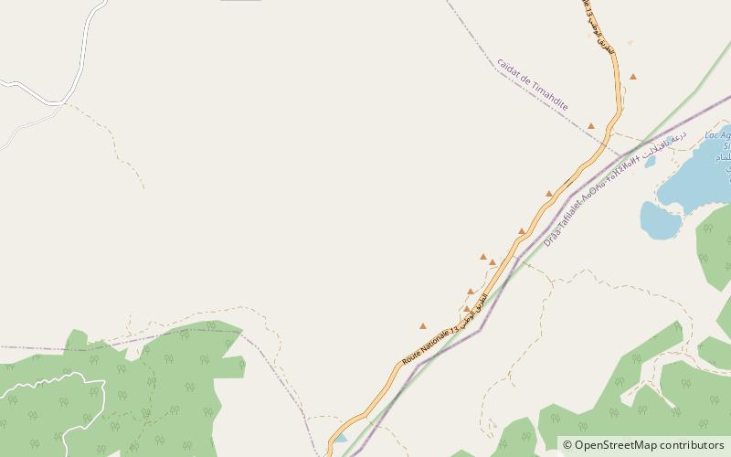 jbel tamarrakoit location map