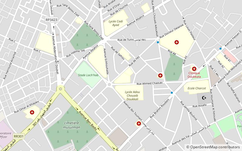 ecole nationale des sciences appliquees del jadida al dzadida location map