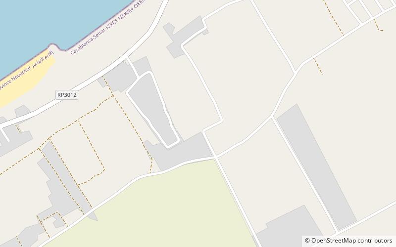 Dar Bouazza location map