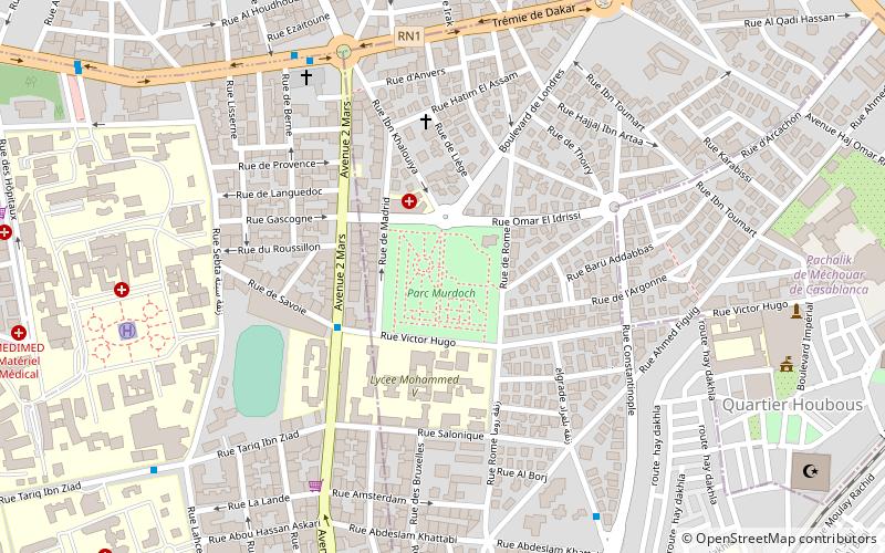 Parc ISESCO location map