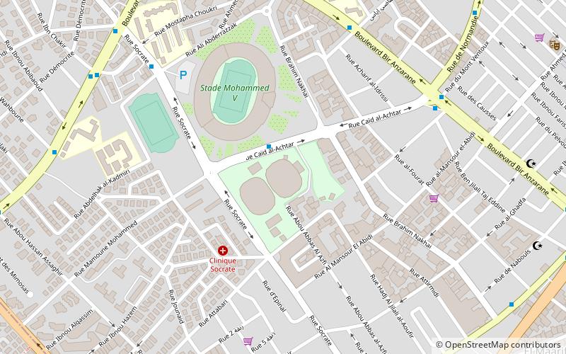 Salle Mohammed V location map