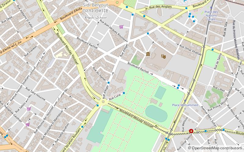 Casablanca Cathedral location map