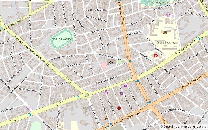 Marché Badr location map