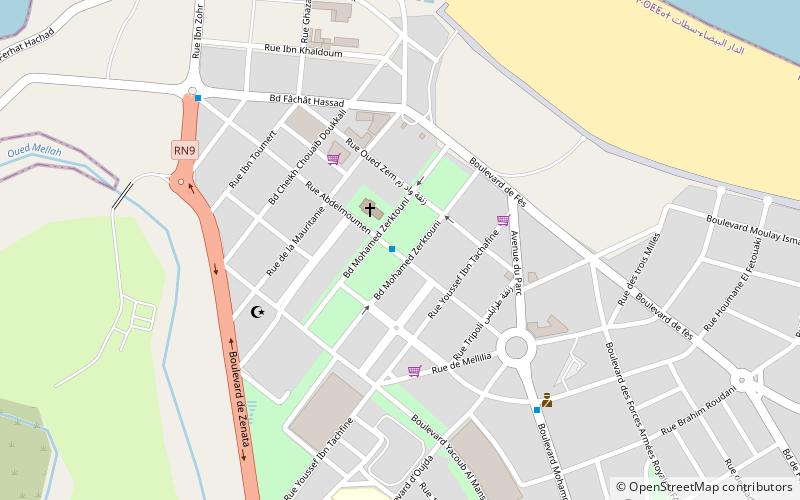 Parc de Mohammedia location map