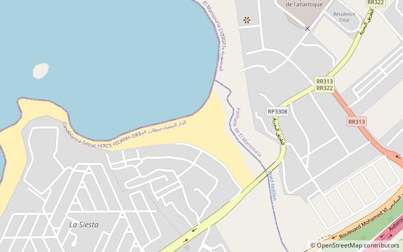 plage des sablettes mohammedia location map