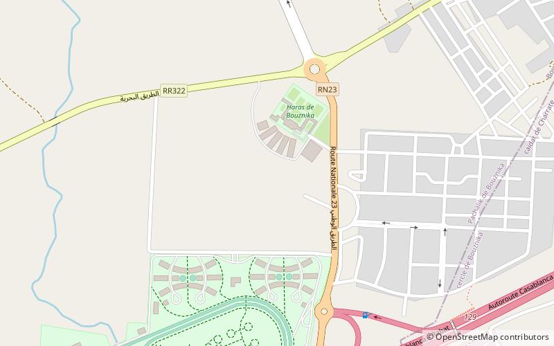 Bouznika location map