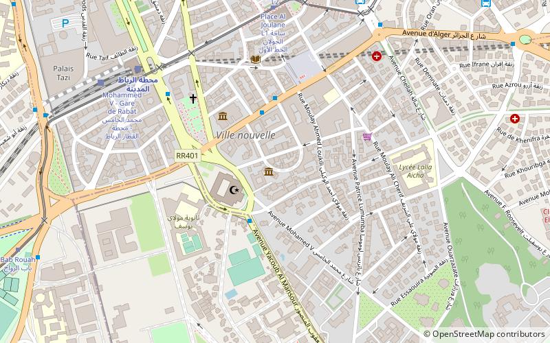 Archaeology Museum location map