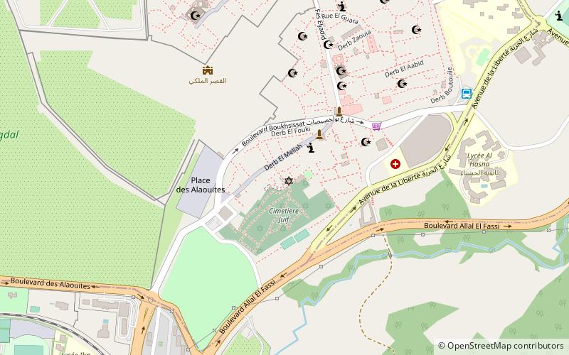Aben-Danan-Synagoge location map