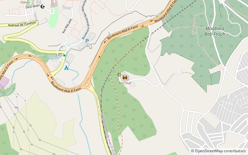 Borj Sud location map