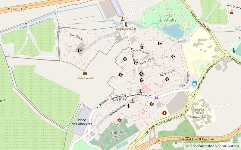 Lalla ez-Zhar Mosque location map