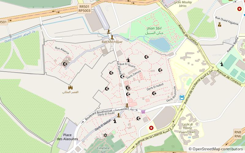 Al-Hamra Mosque location map