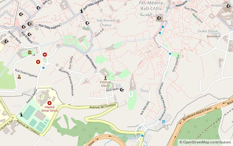 Dar Moqri location map