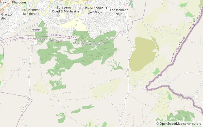Jbel Hamra location map