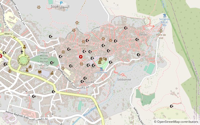 Kasbah location map