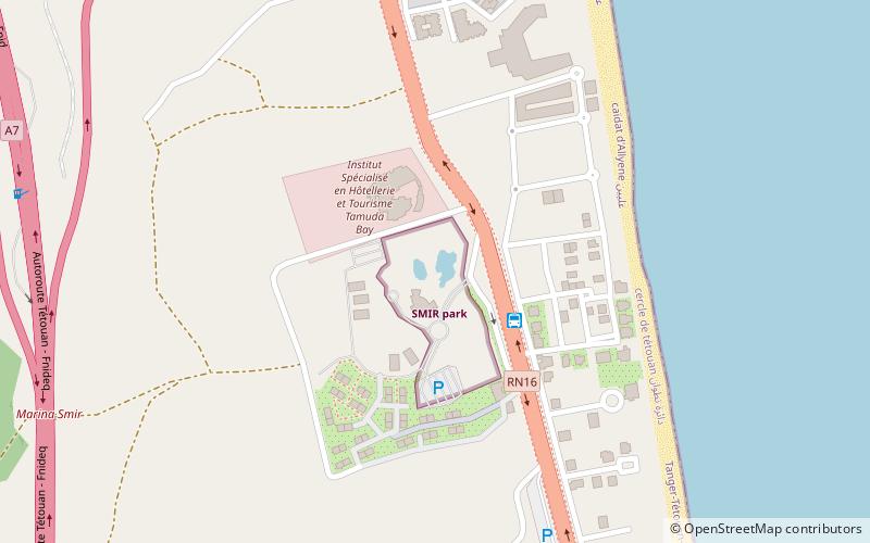 SMIR park location map