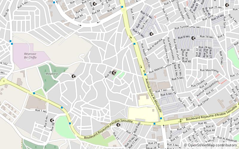 bni makada tangier location map