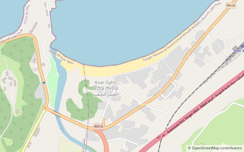 Ksar es-Seghir location map