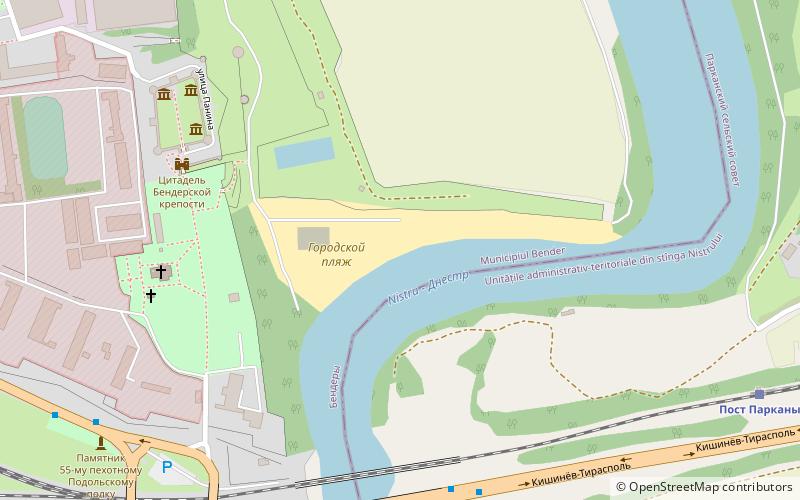 soldatskij plaz bendery location map