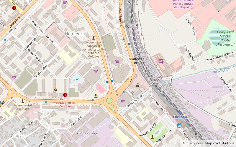 atrium chisinau location map
